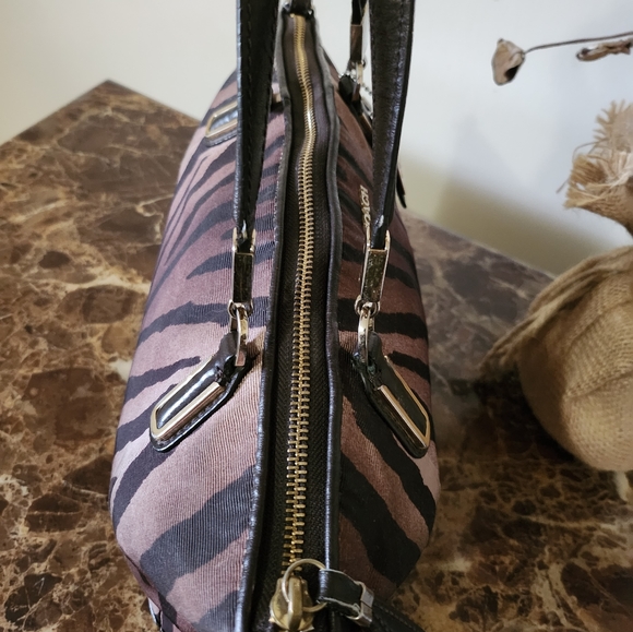 EUC Coach Satchel, animal print - Picture 5 of 12